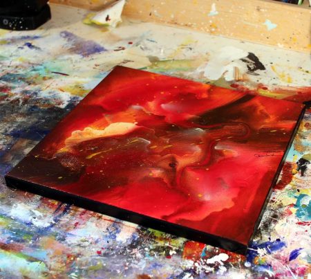 Tableau rouge Kazanïo 2