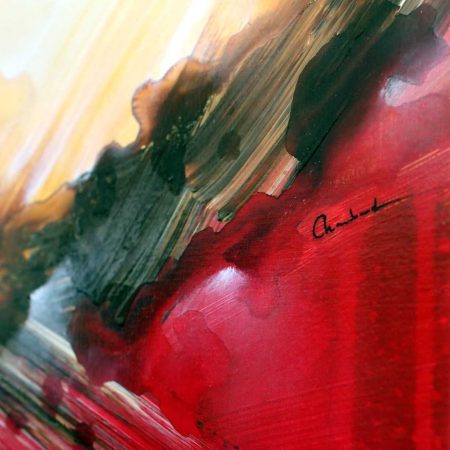 Tableau rouge Nozohisghi