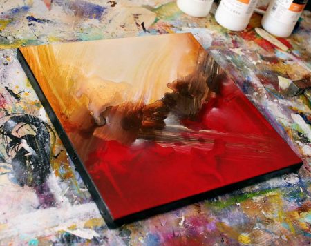 Tableau rouge Nozohisghi