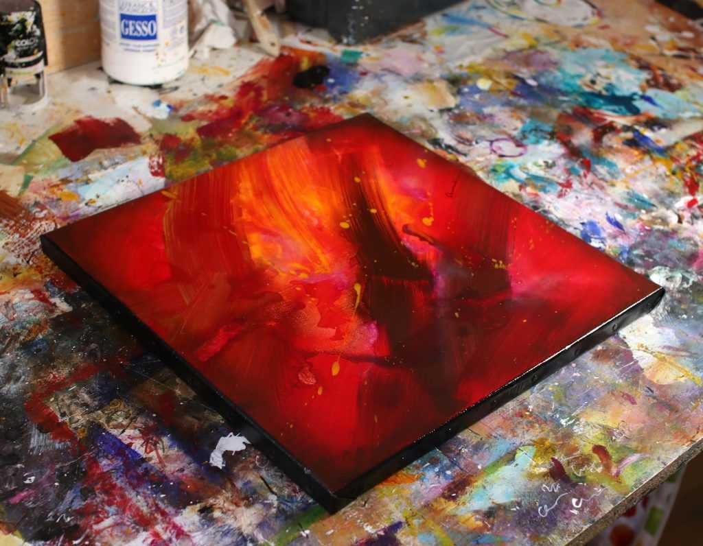 Tableau rouge Kazanïo 3