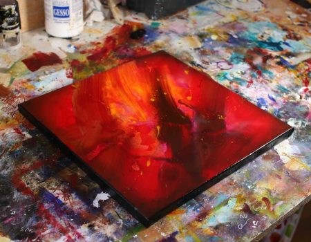 Tableau rouge Kazanïo 3
