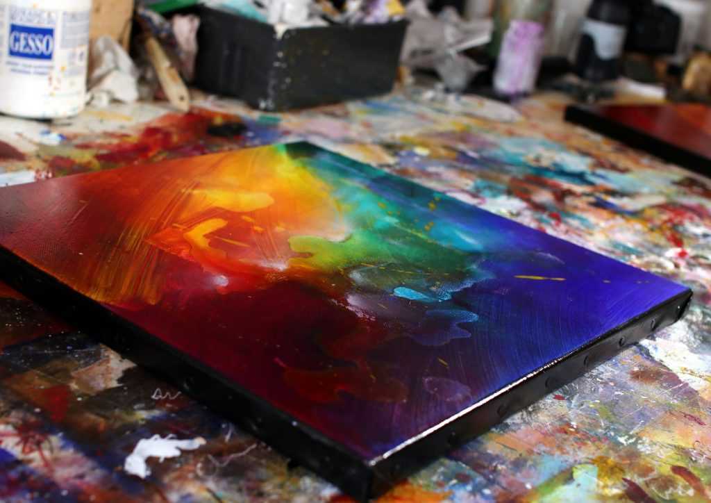 Tableau coloré Shierumi
