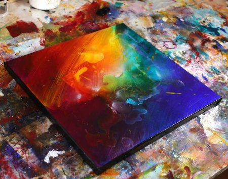 Tableau coloré Shierumi