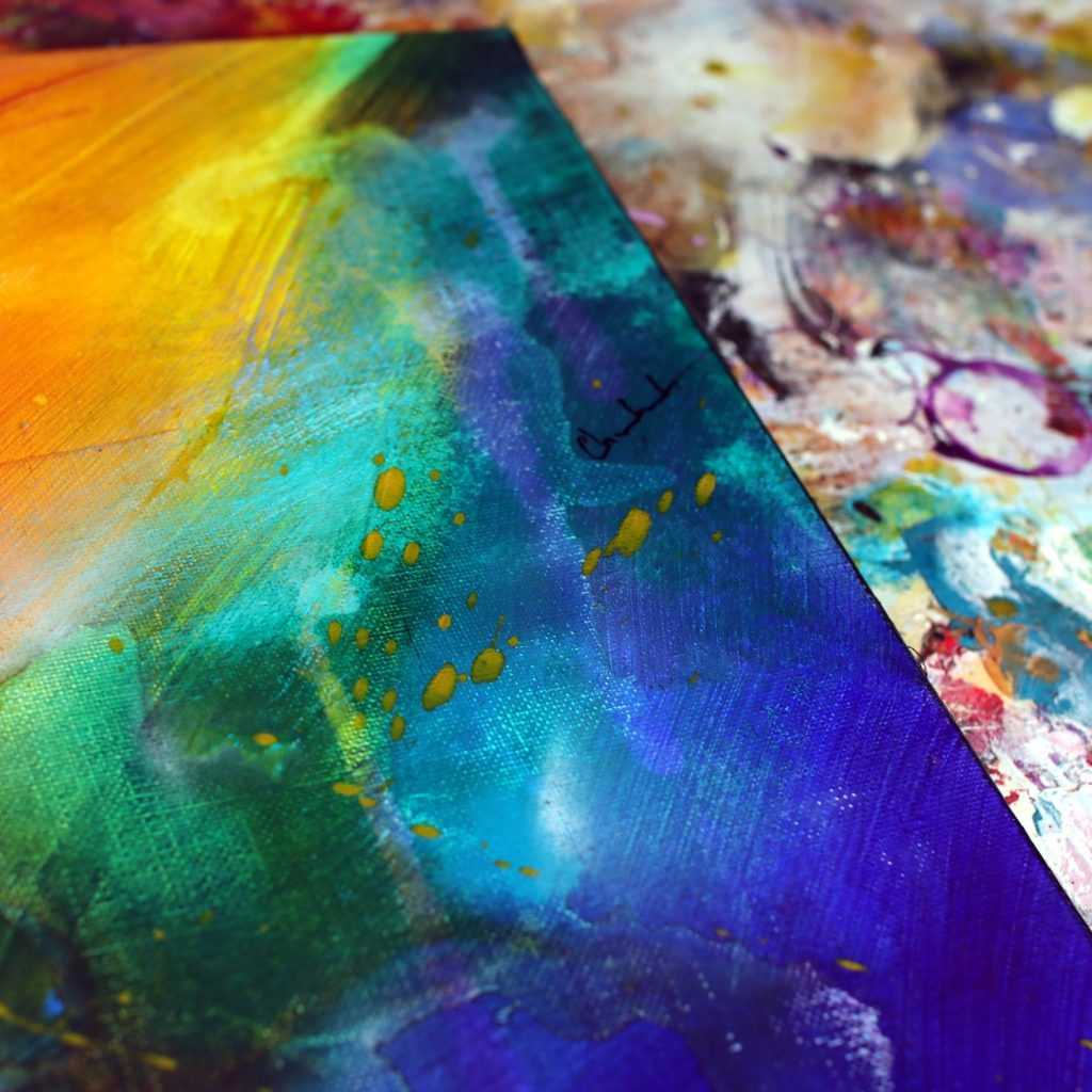 Tableau coloré Shierumi