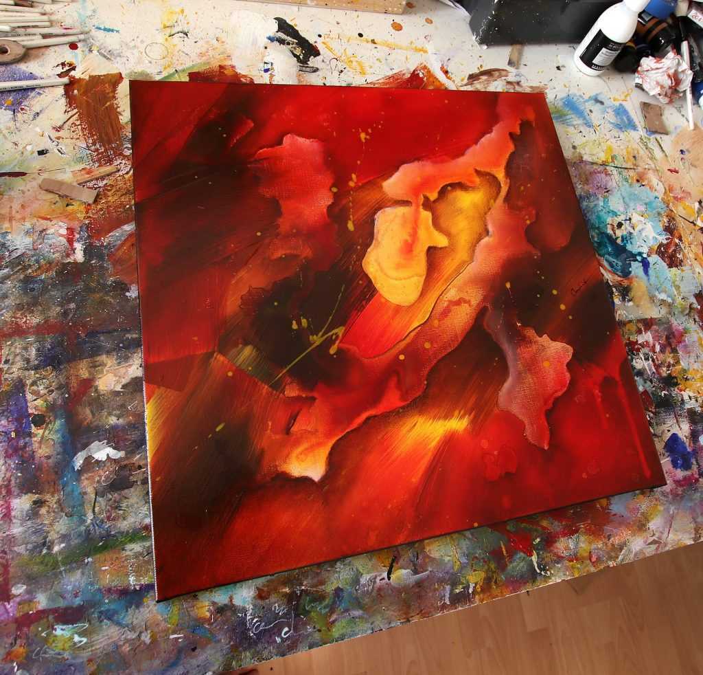 Tableau rouge Kazanïo 4