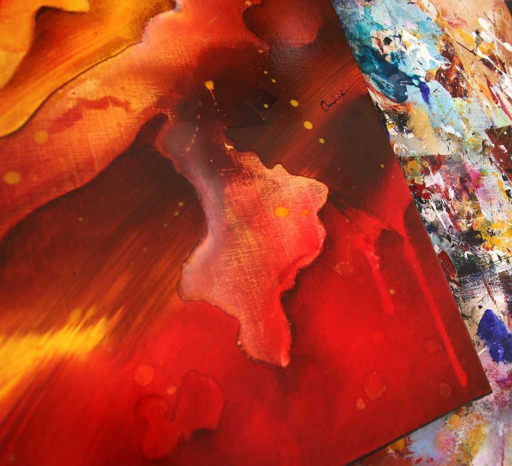 Tableau rouge Kazanïo 4