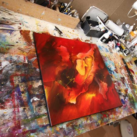 Tableau rouge Kazanïo 4