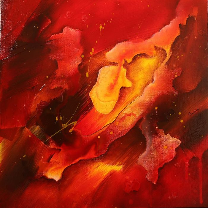 Tableau rouge Kazanïo 4