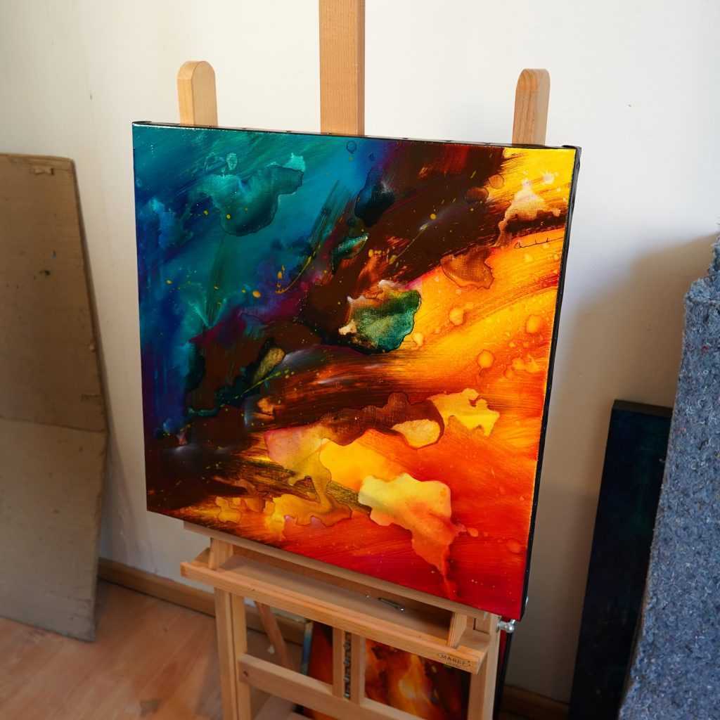 Peinture abstraite Yurenai