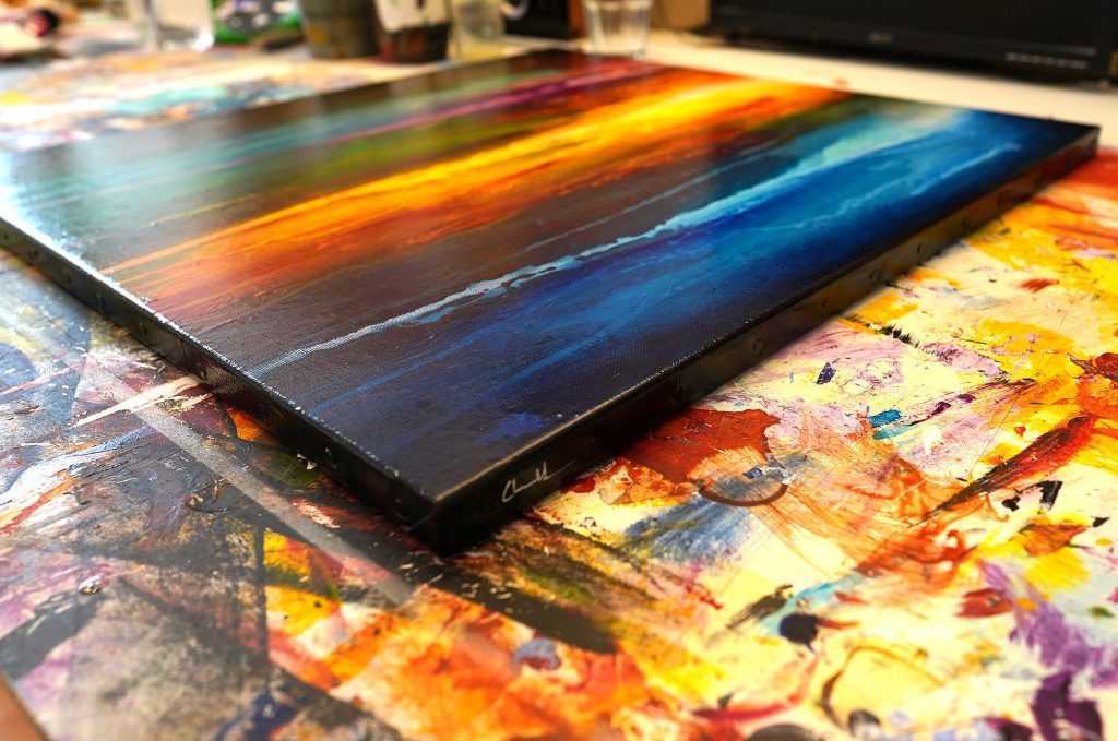Peinture abstraite Kiokur 2