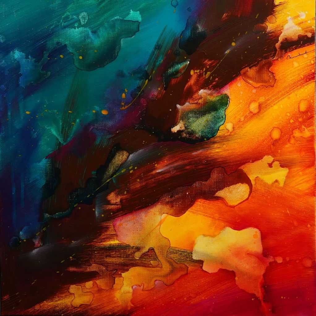 Peinture abstraite Yurenai