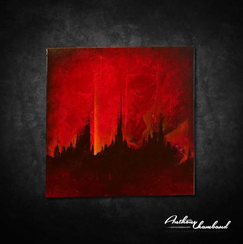Tableau rouge Haikyonum