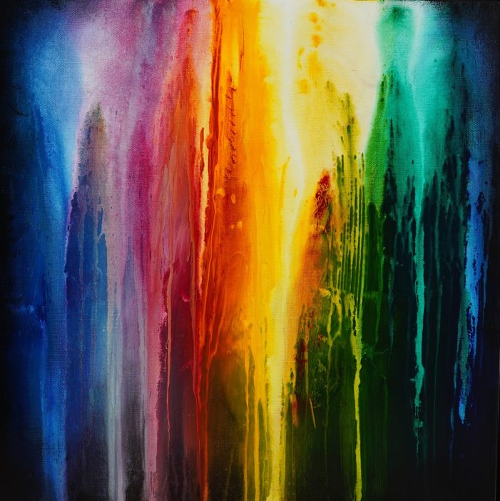 Peinture abstraite Kiokur 3