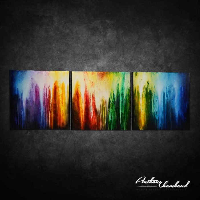 Peinture abstraite Kiokur 4