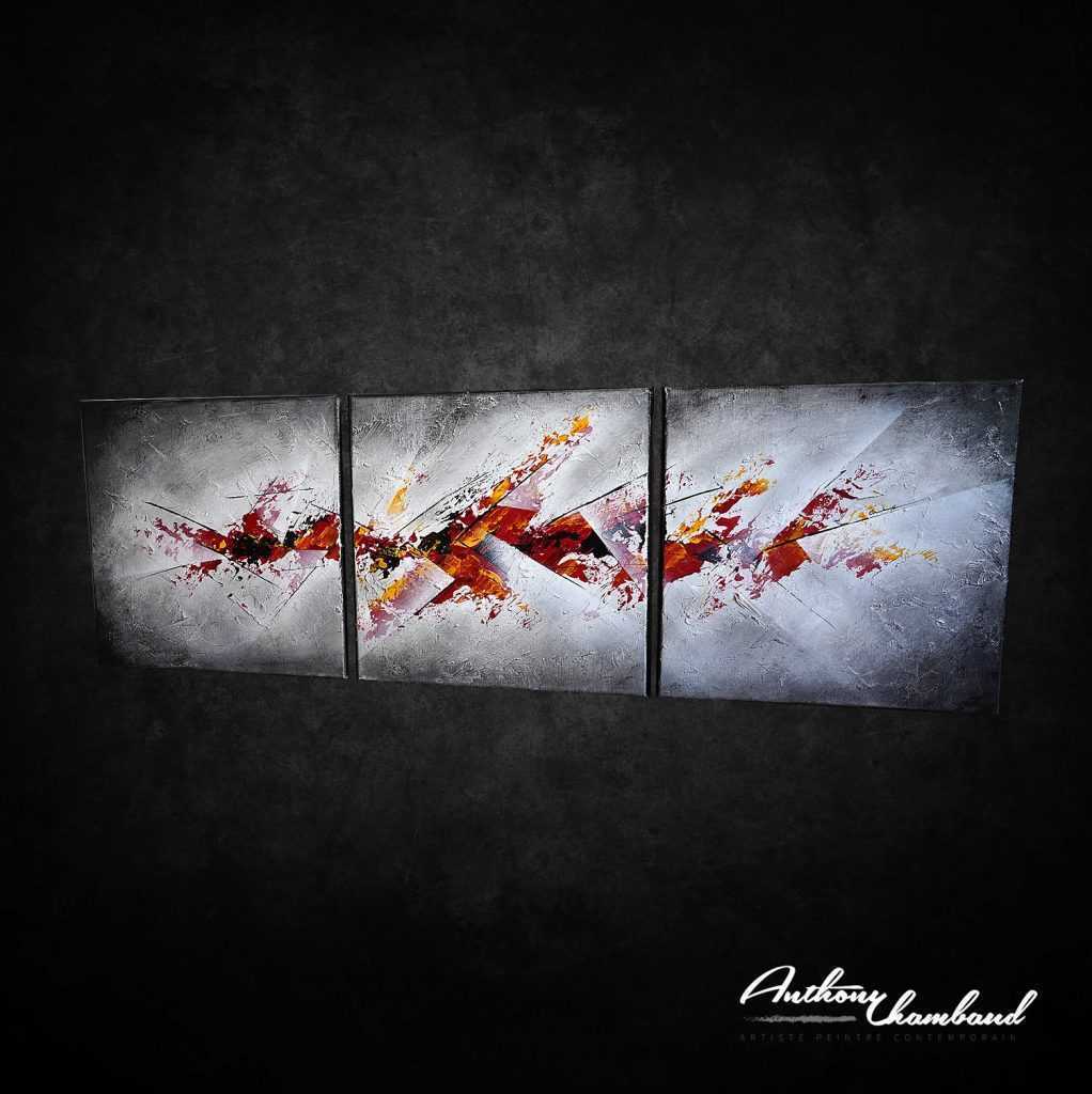 Tableau rouge Kesohy