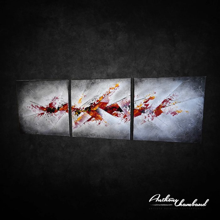 Tableau rouge Kesohy