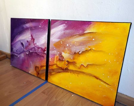 Peinture colorée Akashik 3 – Image 4