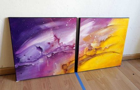 Peinture colorée Akashik 3 – Image 2
