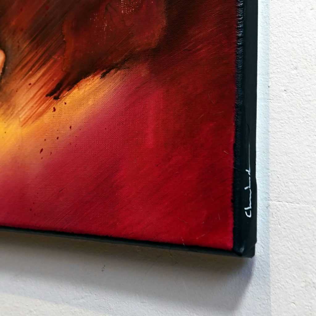 Tableau rouge Kazanïo 9