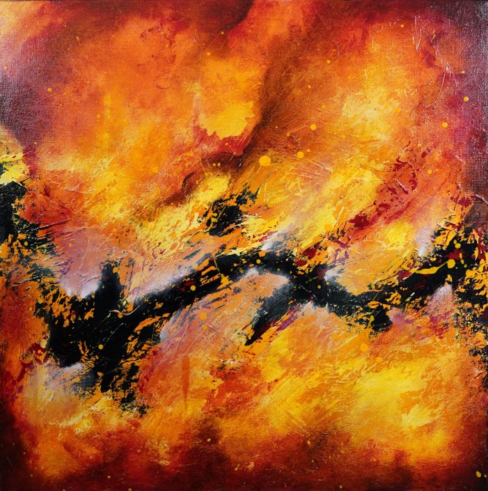 Tableau rouge Kazama