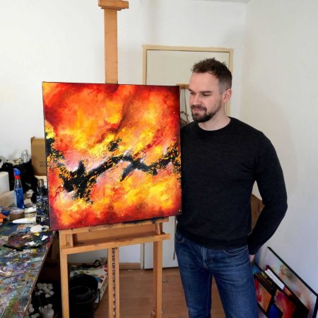 Tableau rouge Kazama – Image 2