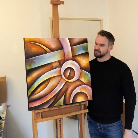 Peinture abstraite Kōeno – Image 2