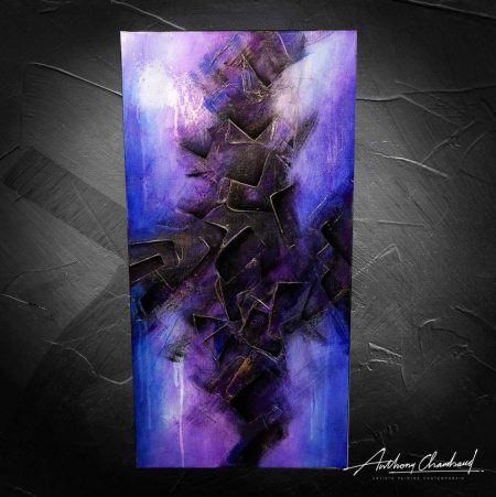 Tableau abstrait Shikayu 3 – Image 1