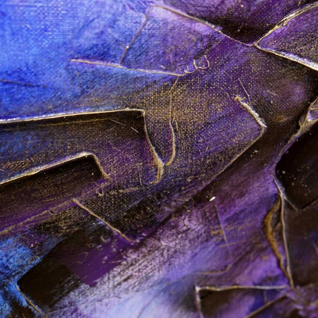 Tableau abstrait Shikayu 3