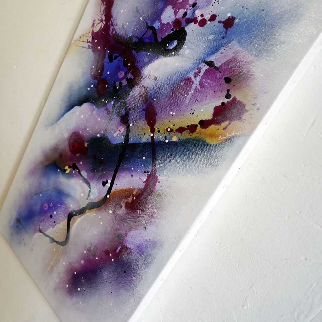 Tableau abstrait Kyandam