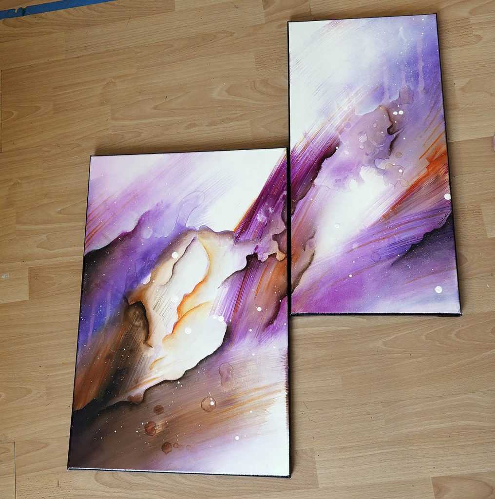 Peinture abstraite Tsuroki