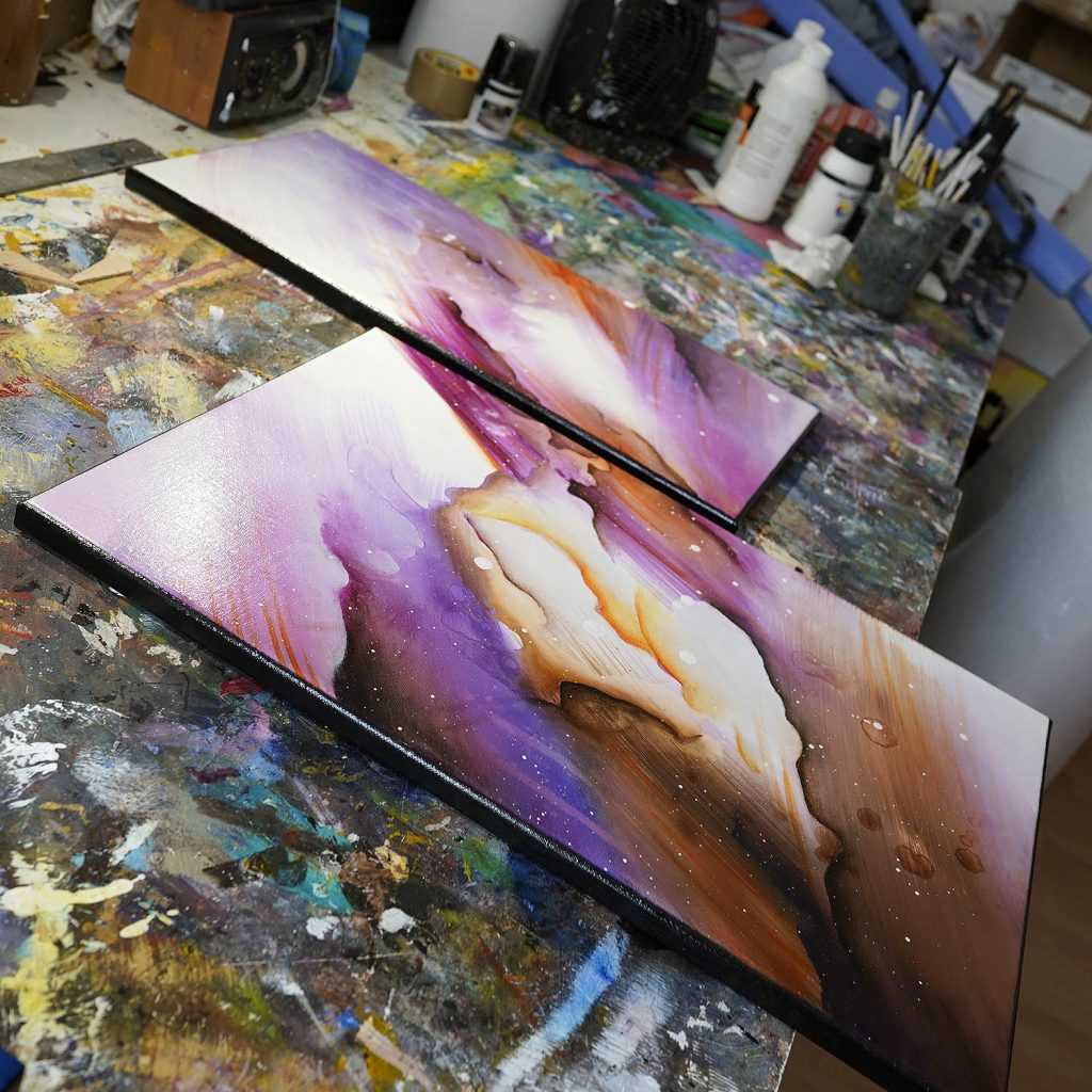 Peinture abstraite Tsuroki
