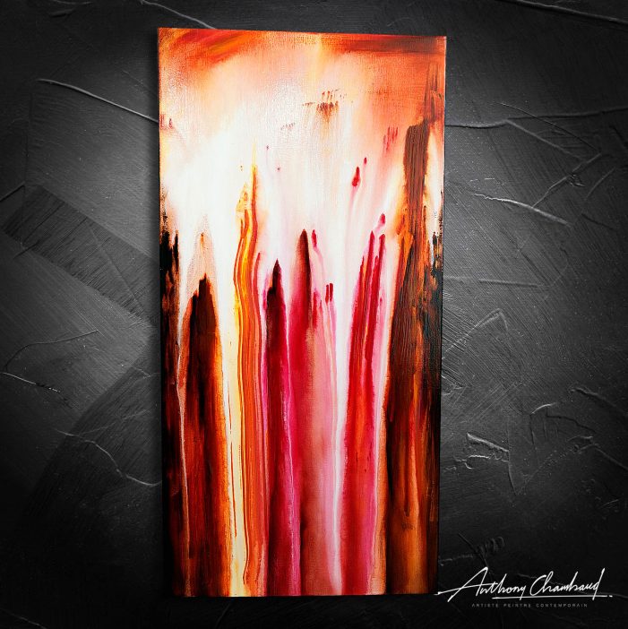 Tableau abstrait Kumoz 2