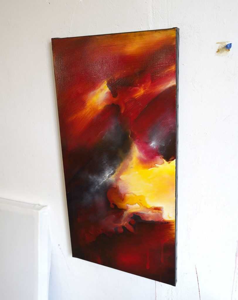 Tableau rouge Kazanïo 17