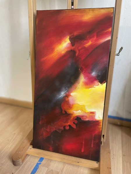 Tableau rouge Kazanïo 17 – Image 6