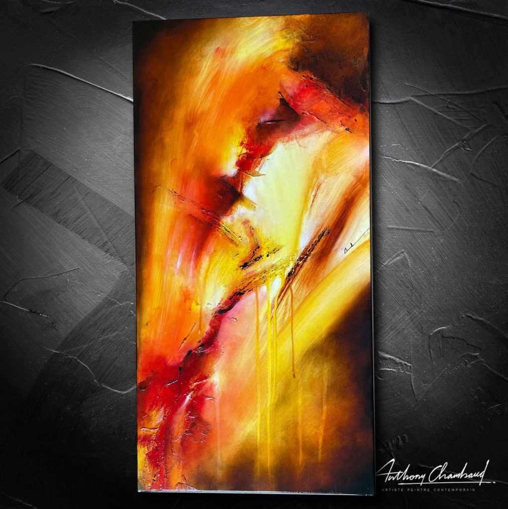 Tableau rouge Shinz