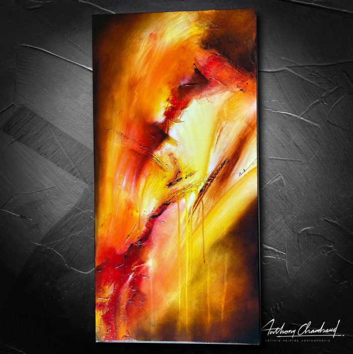 Tableau rouge Shinz