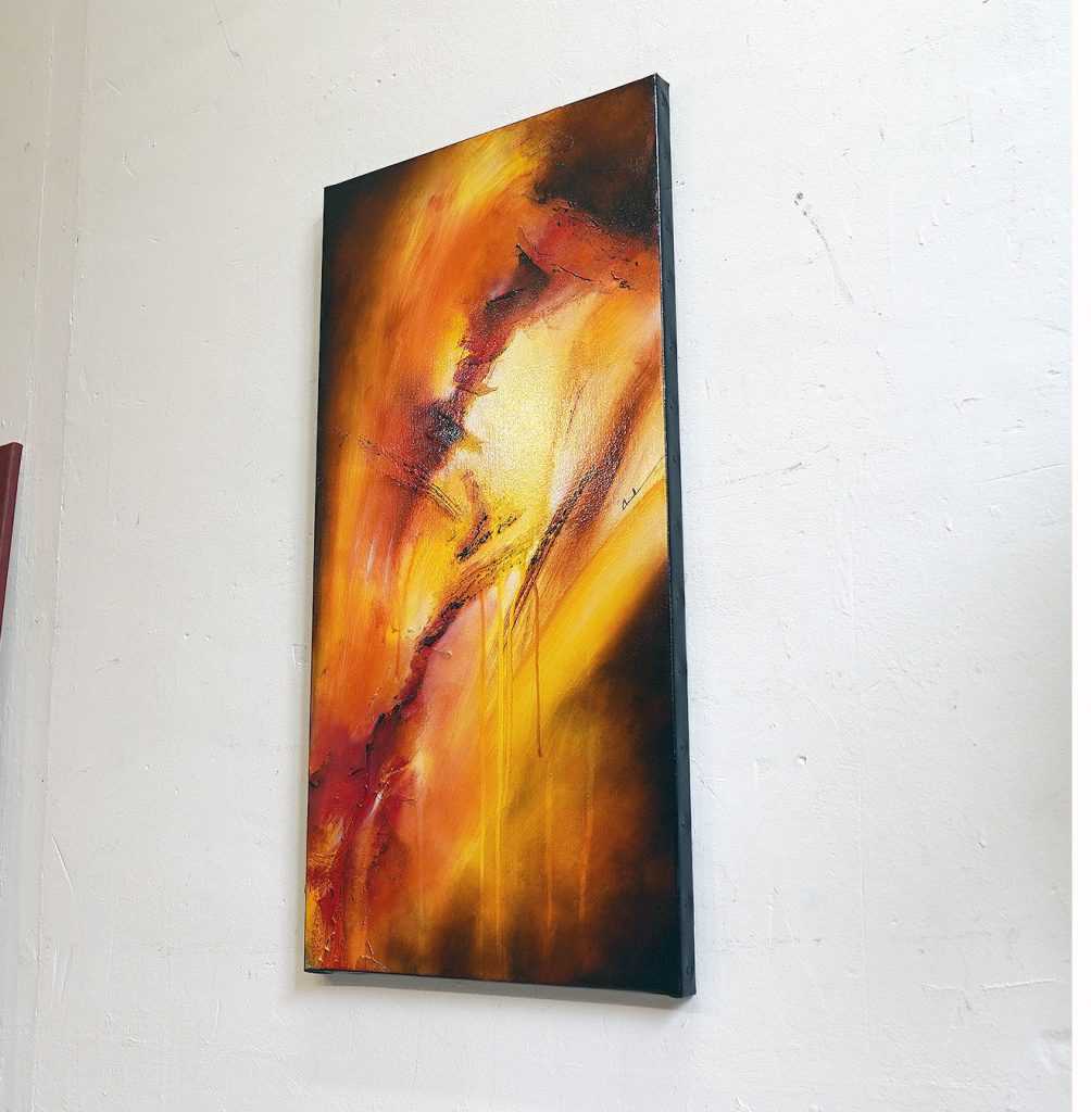 Tableau rouge Shinz