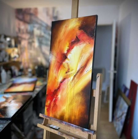 Tableau rouge Shinz – Image 2