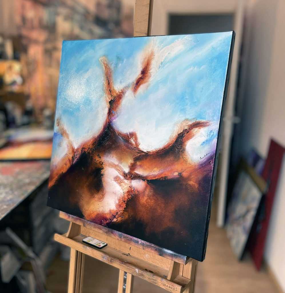 Peinture abstraite Michi 6
