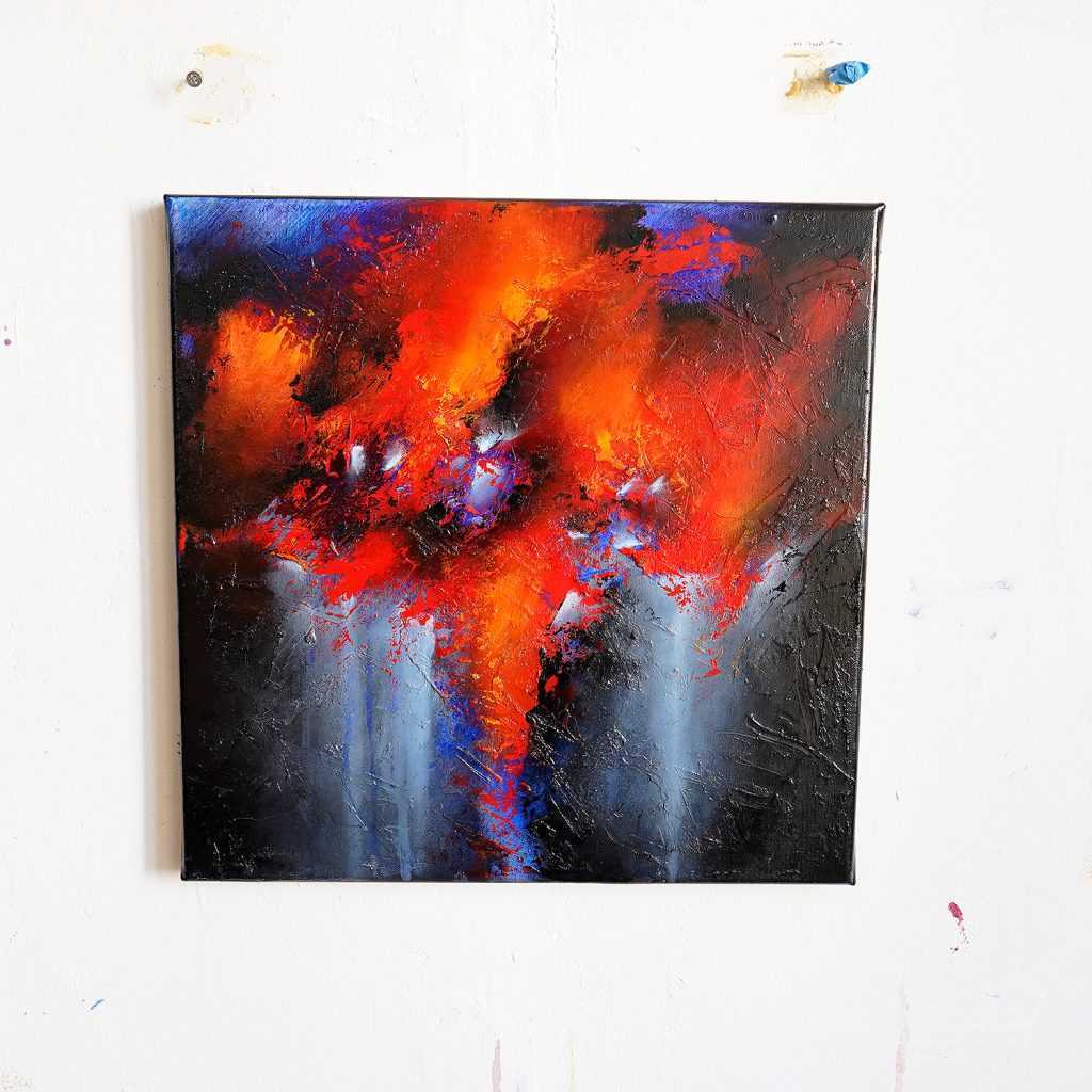Tableau rouge Kazaki