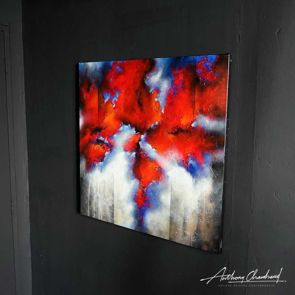 Tableau rouge Kazaki 2