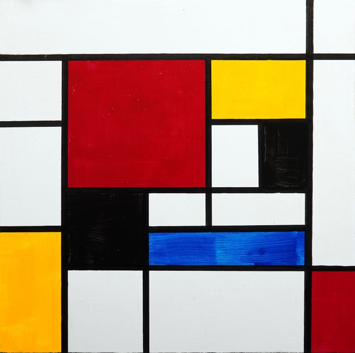 Hommage à Mondrian n°1