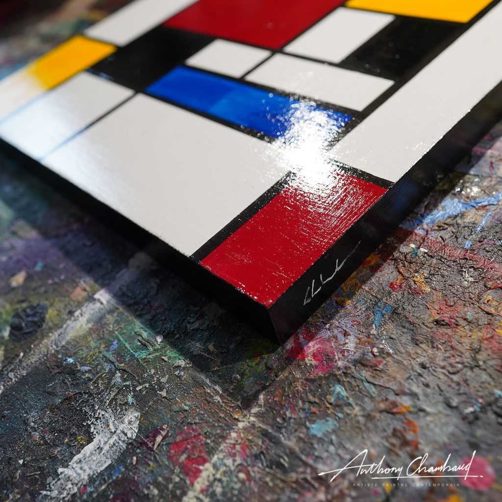 Hommage à Mondrian n°1