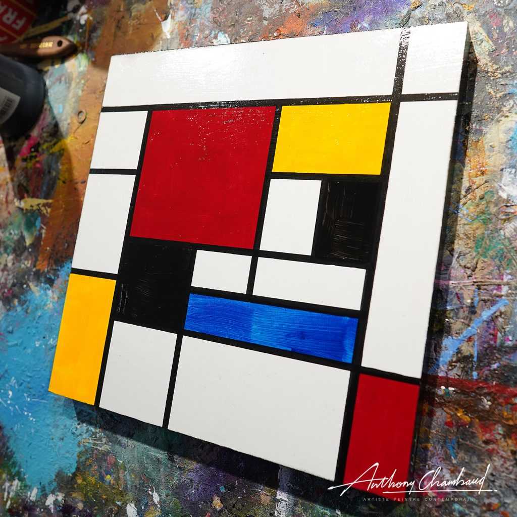 Hommage à Mondrian n°1