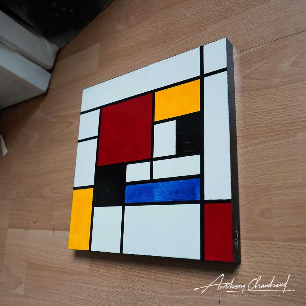 Hommage à Mondrian n°1